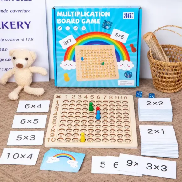 Aides pédagogiques en mathématiques Montessori, jouet d'étude des mathématiques pour enfants